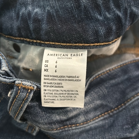 American Eagle regular next level stretch jean skirt - Picture 8 of 9